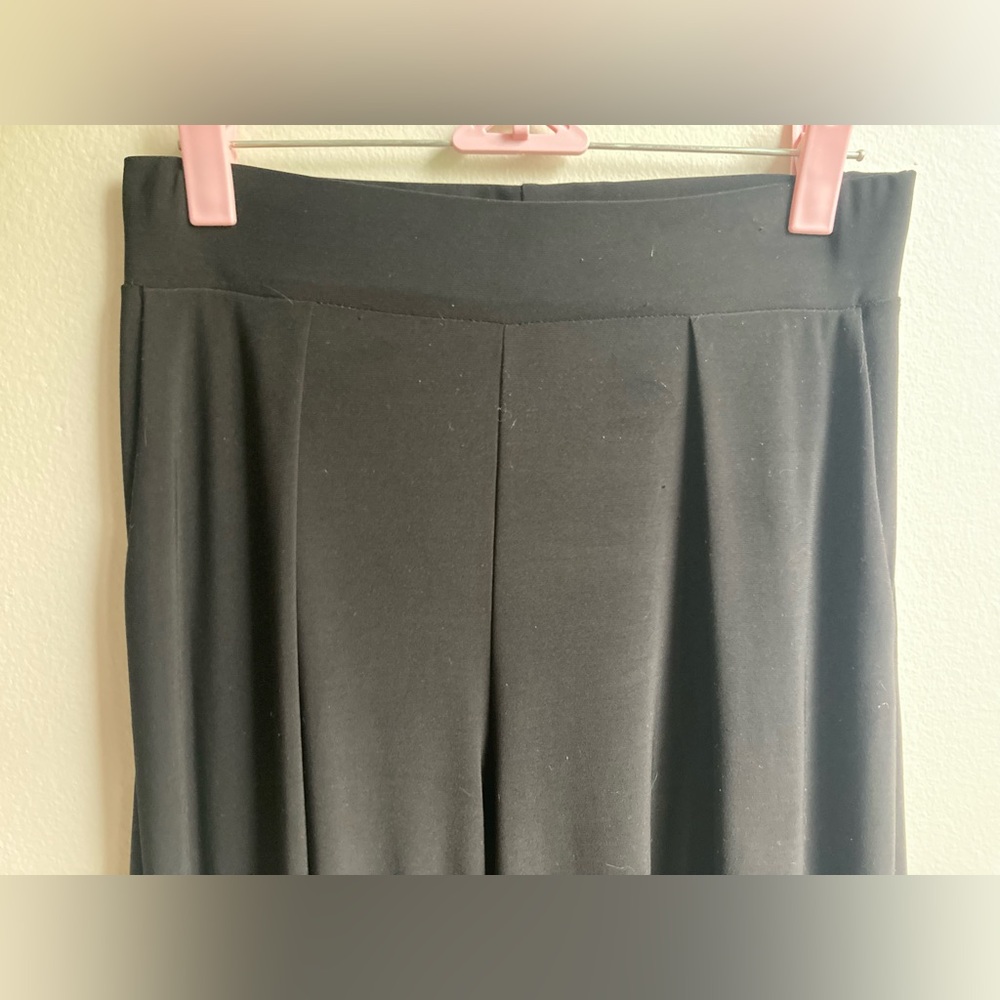 Black Palazzo Pants, Small - Picture 8 of 11